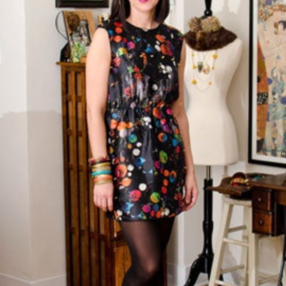 3.1 Phillip Lim Silk Multicolor Sleeveless Dress